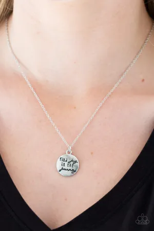 Find Joy Silver Paparazzi Necklace