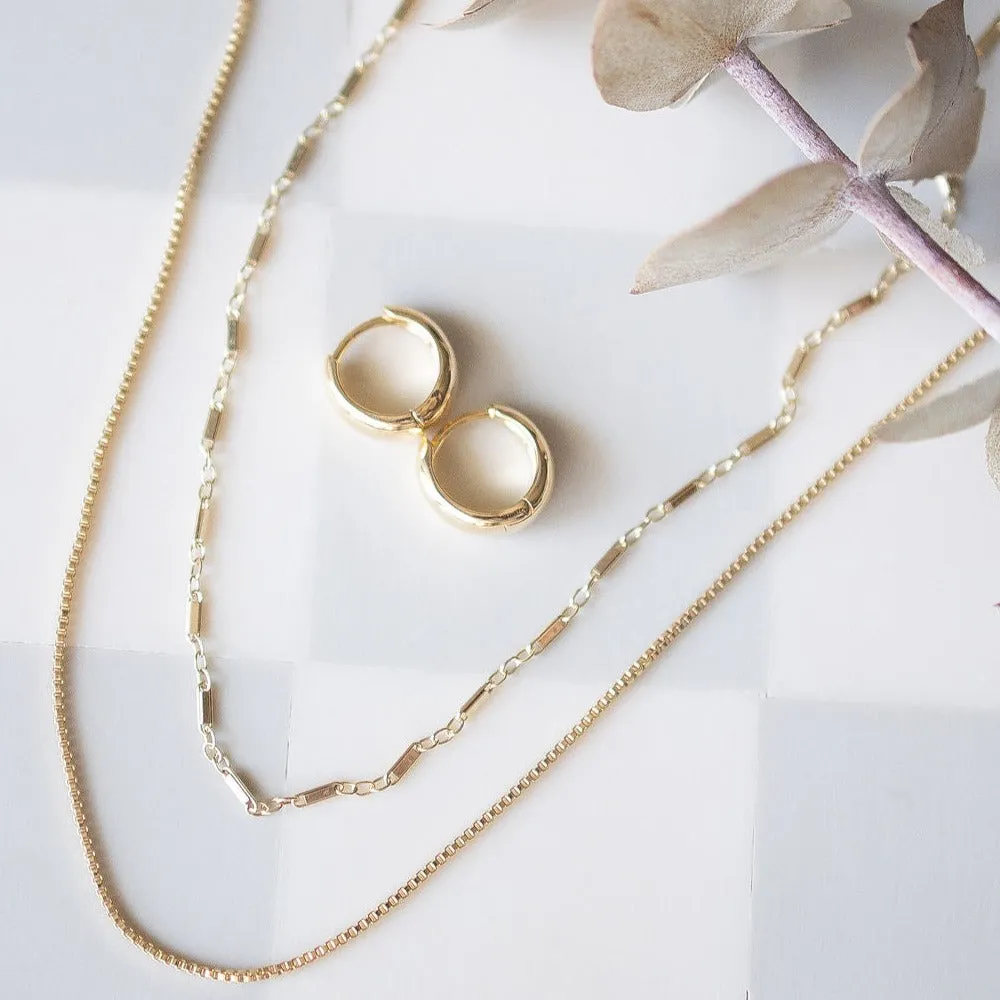 Flat Multi-Bar Necklace