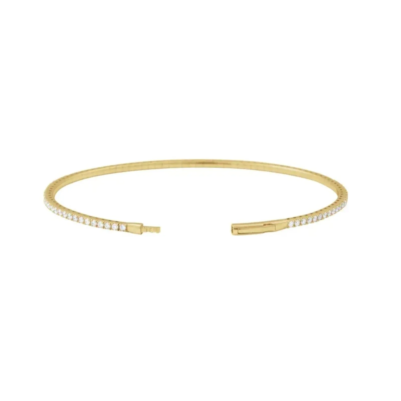 Flexible Diamond Tennis Bracelet