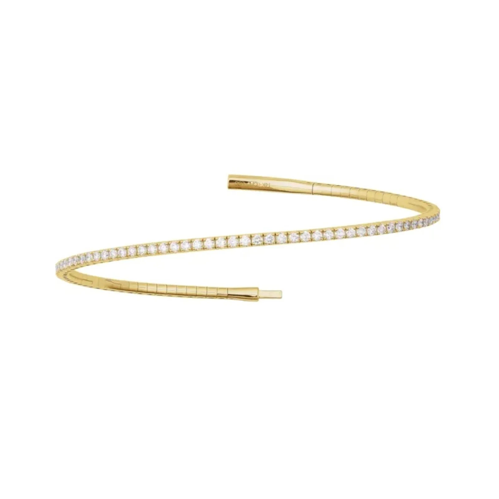 Flexible Diamond Tennis Bracelet