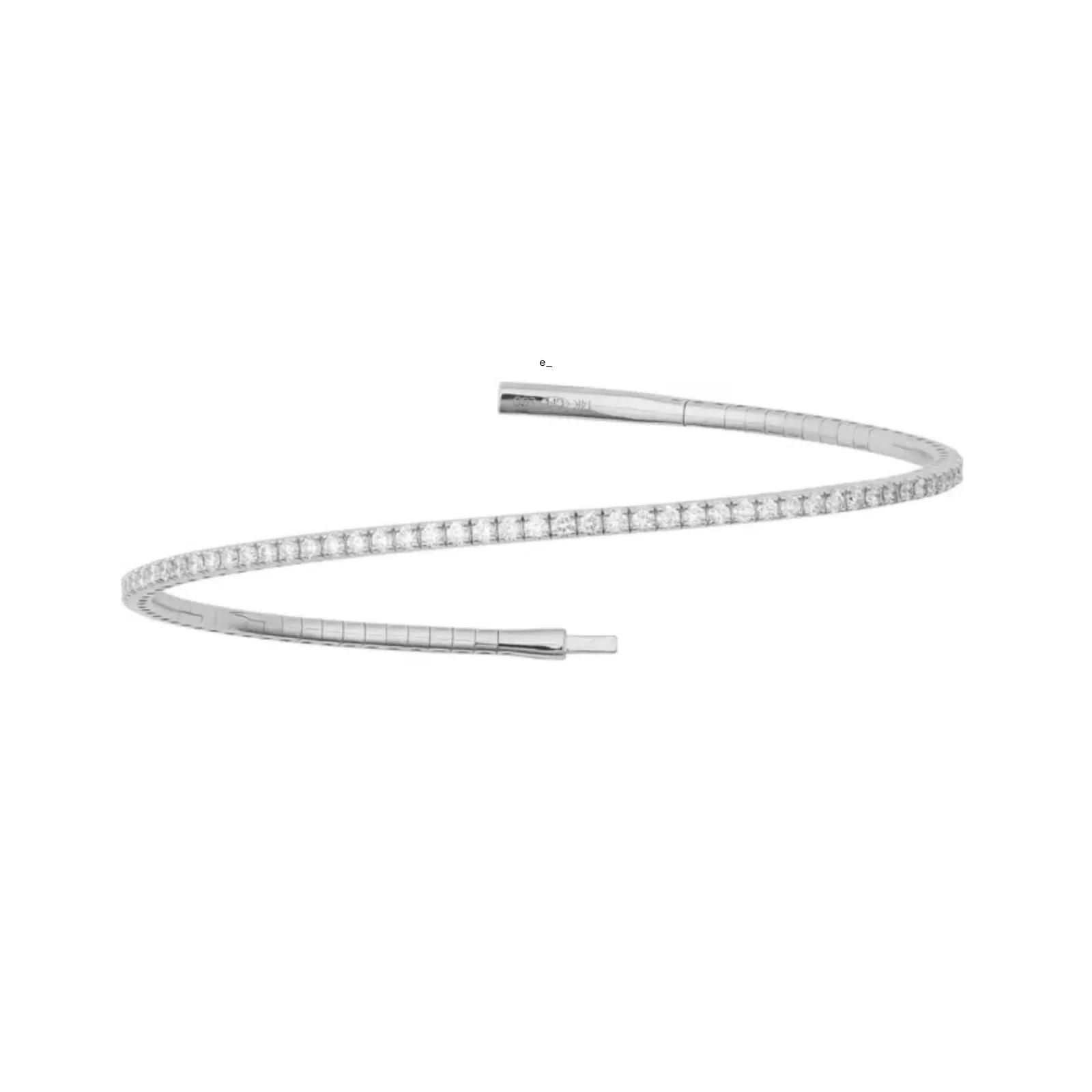 Flexible Diamond Tennis Bracelet