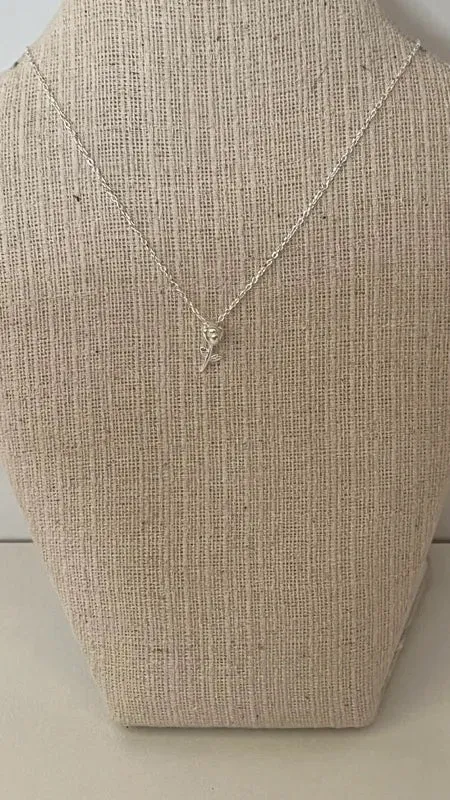 Flowers of Pearl Necklace - Sterling Silver