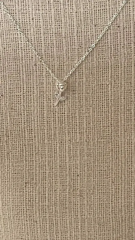 Flowers of Pearl Necklace - Sterling Silver