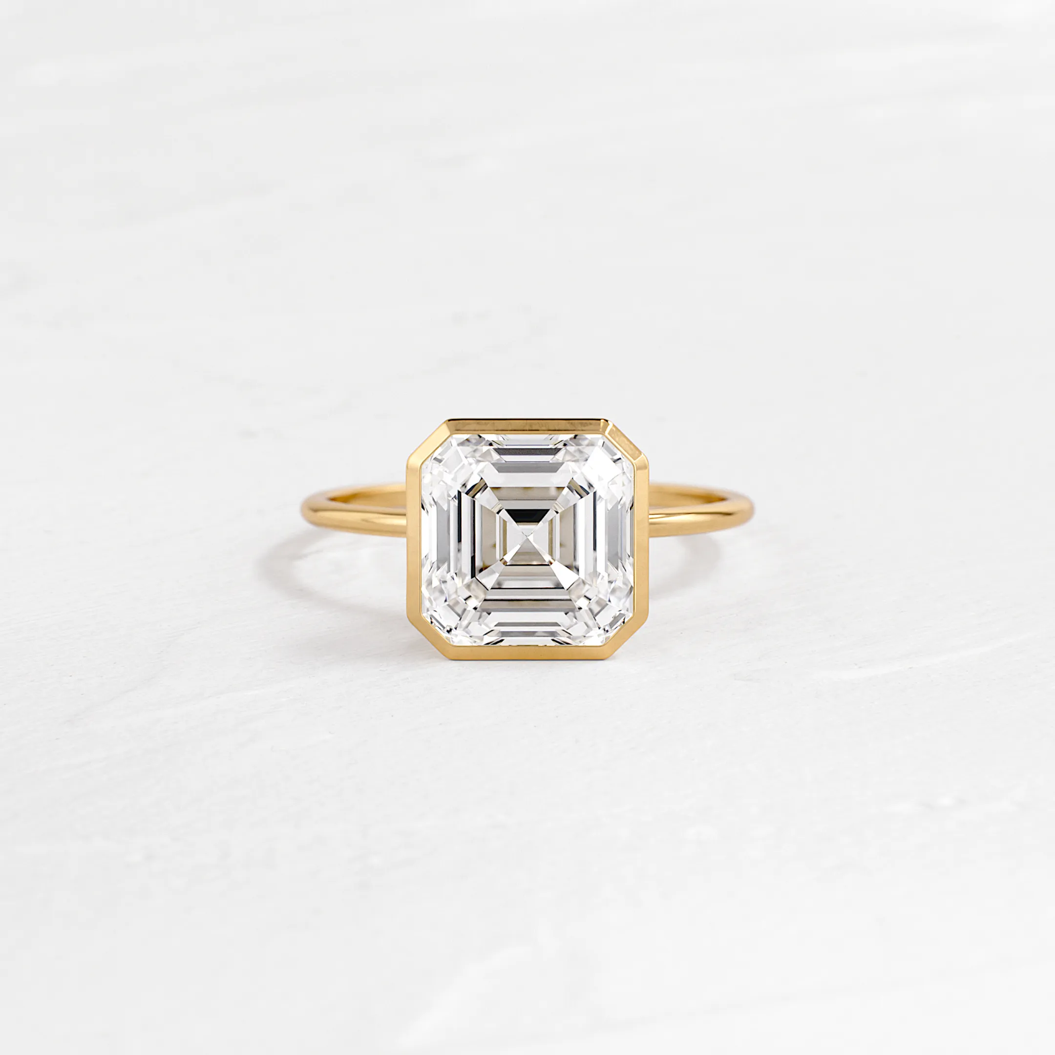 Formation Ring, Asscher Cut
