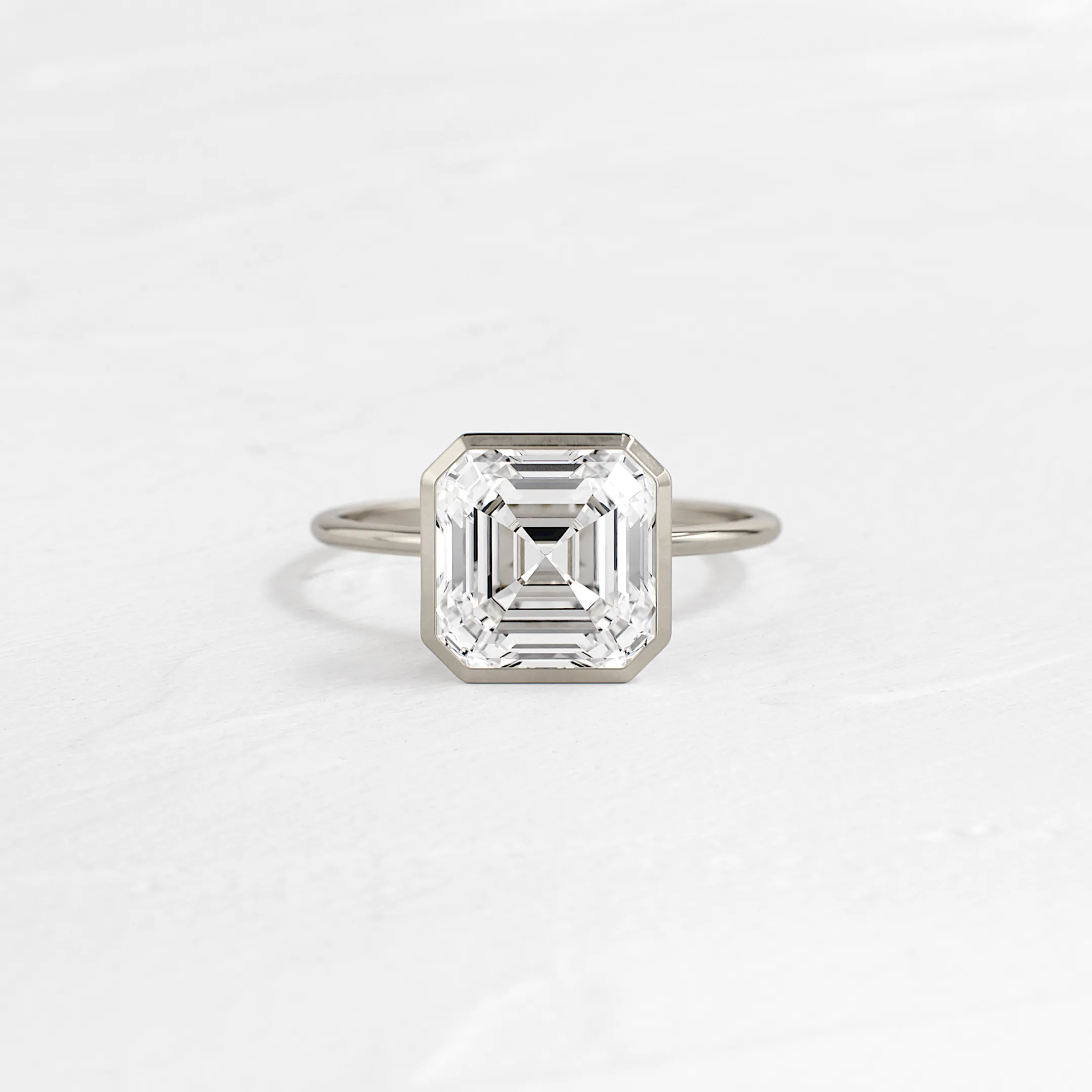 Formation Ring, Asscher Cut