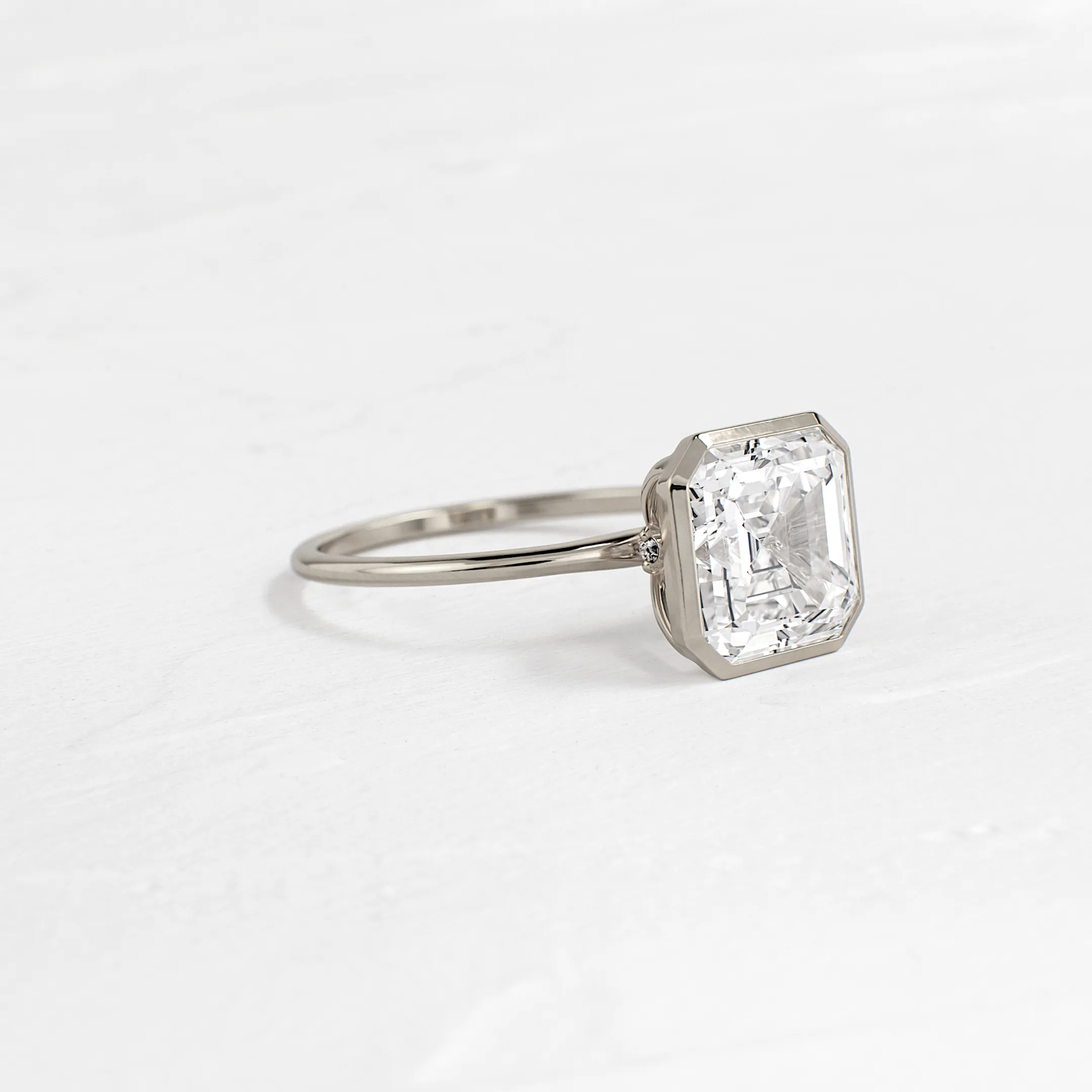 Formation Ring, Asscher Cut