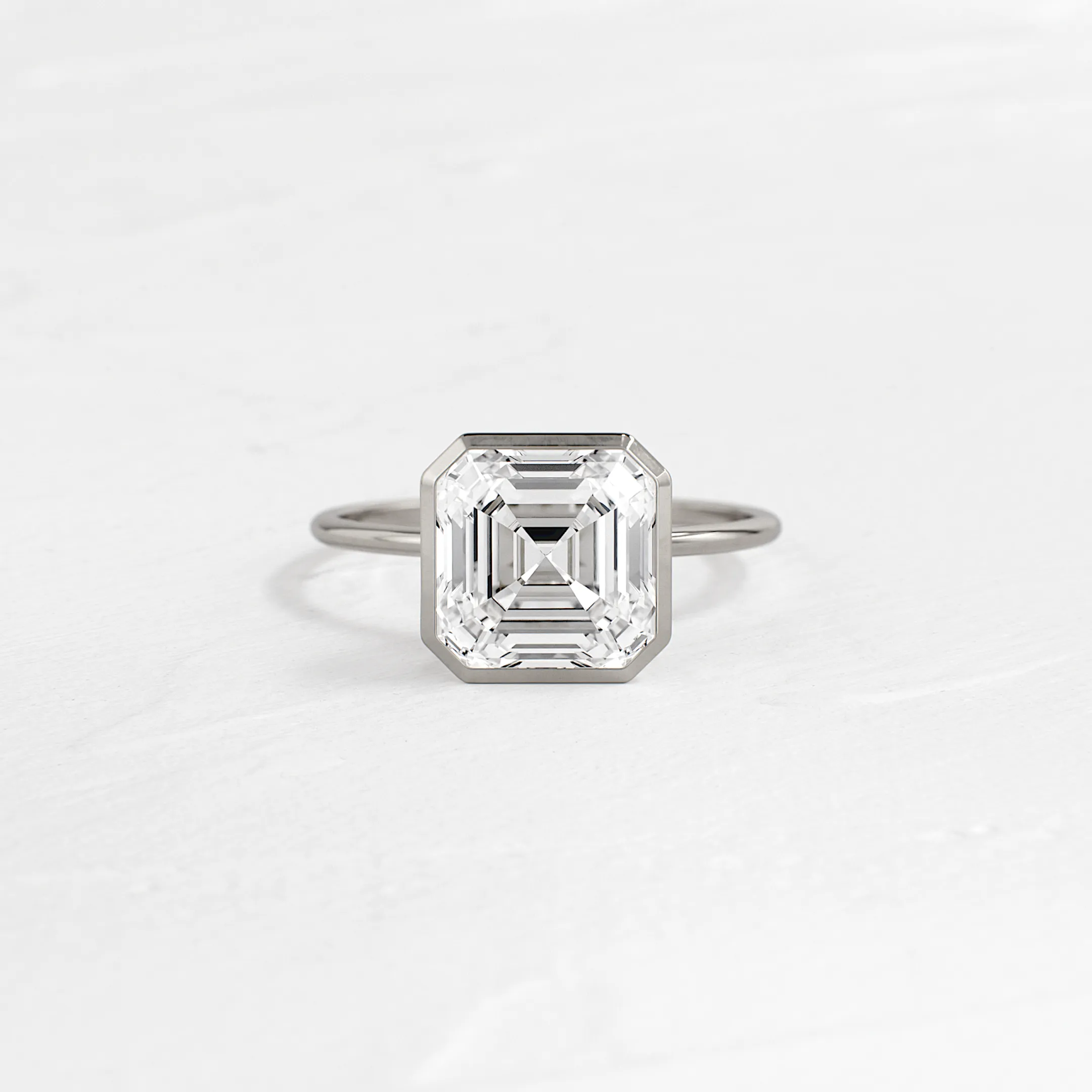 Formation Ring, Asscher Cut