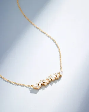 Frenzy Diamond Bar Pendant