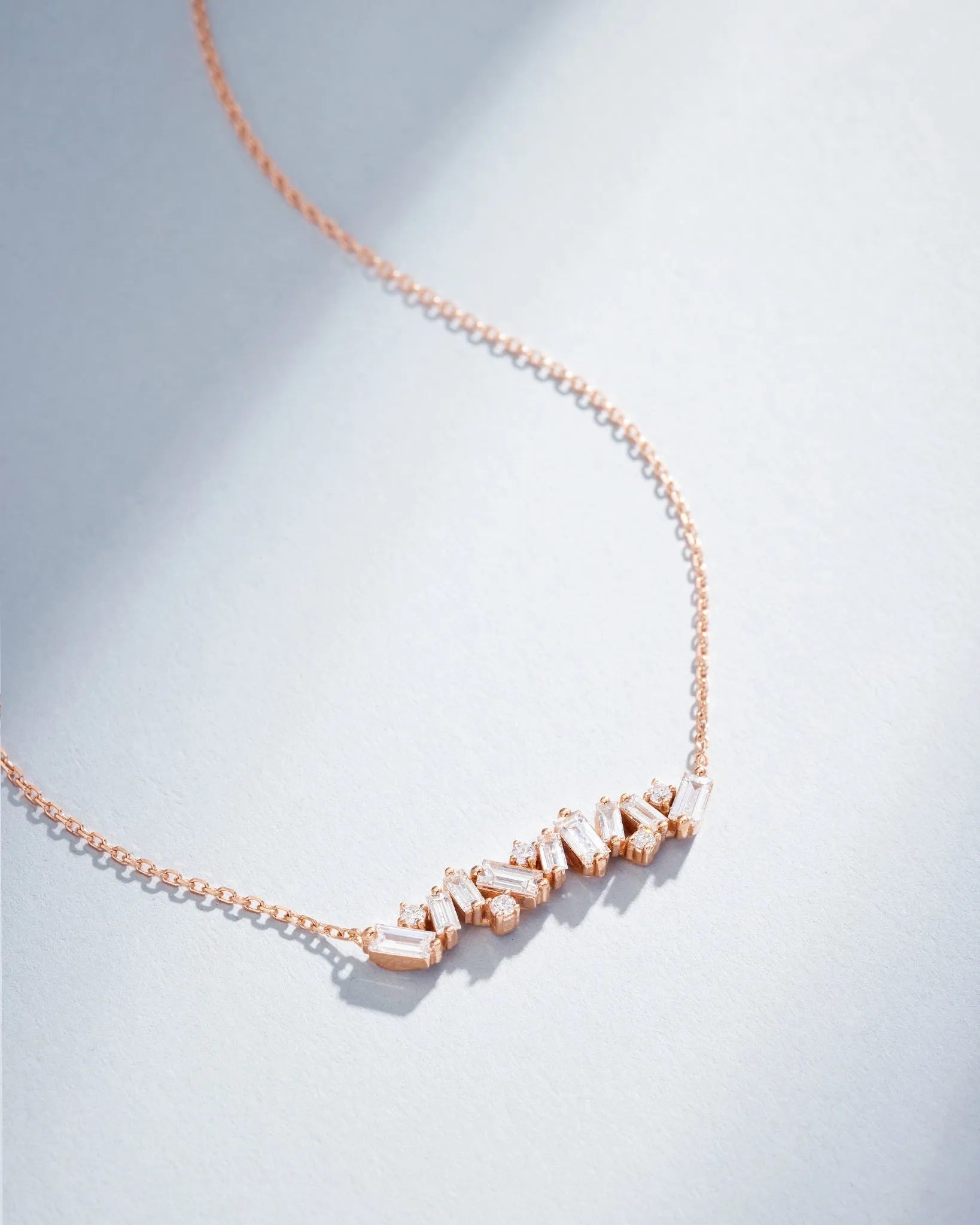 Frenzy Diamond Bar Pendant
