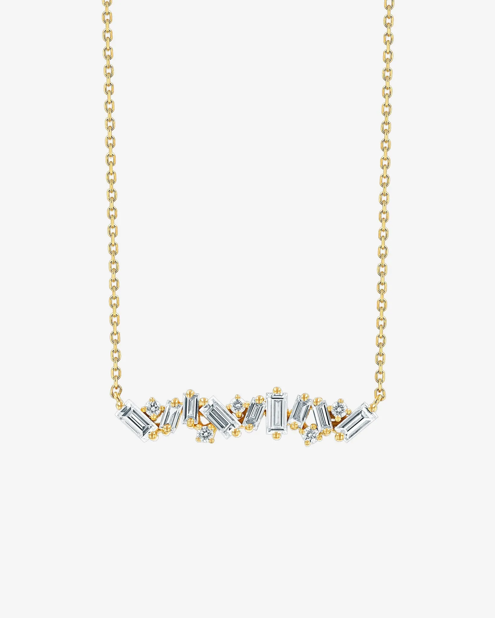 Frenzy Diamond Bar Pendant