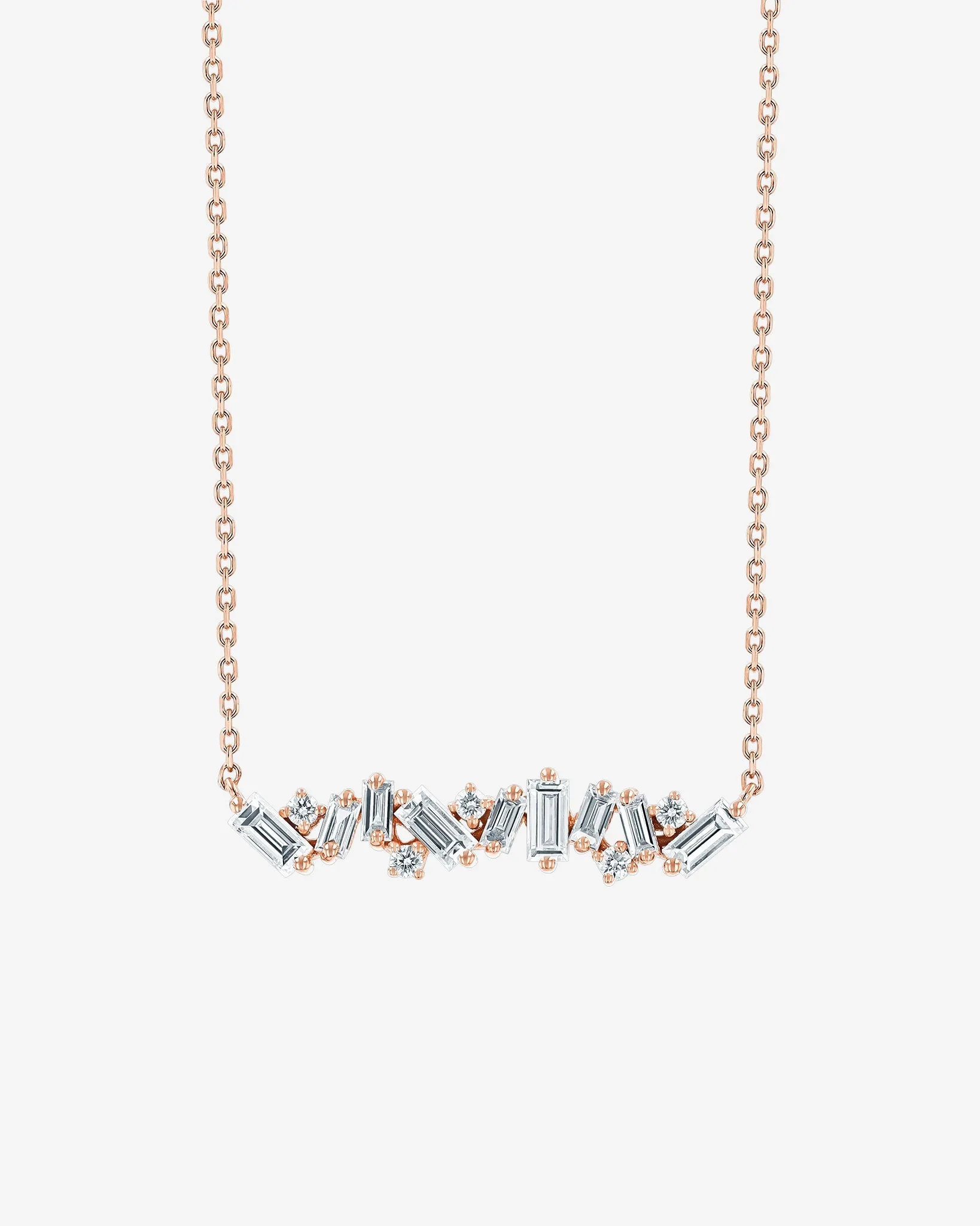 Frenzy Diamond Bar Pendant