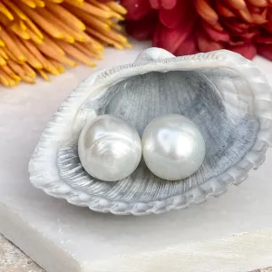Genuine Paspaley South Sea Loose Pearl Pair Oval "Fine" Quality 12mm