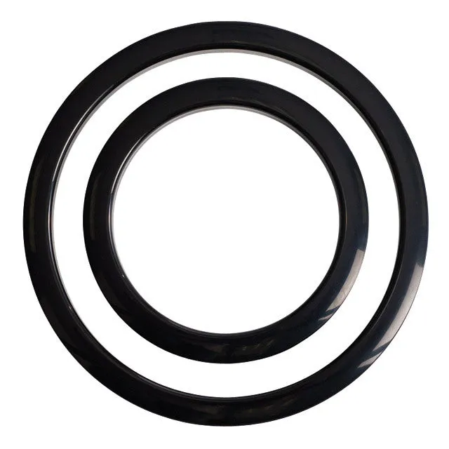 Gibraltar Port Hole Protector 6" Black Finish - Pk 1