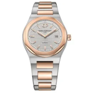 Girard Perregaux Laureato Silver Dial Ladies Watch 80189-56-132-56A
