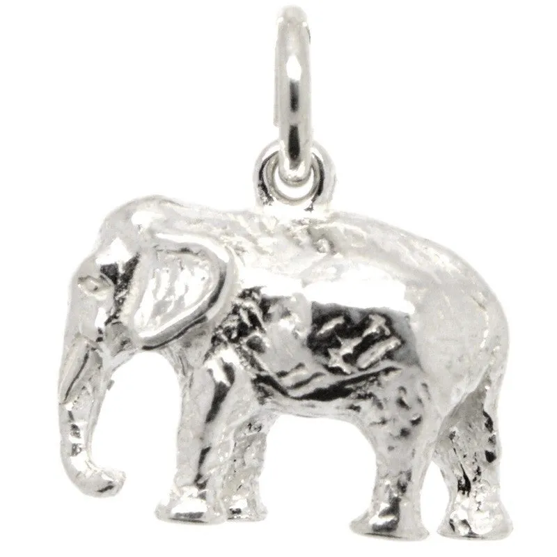 Gold Indian Elephant Charm