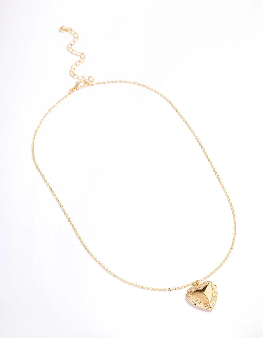 Gold Mixed Textured Cross Necklace