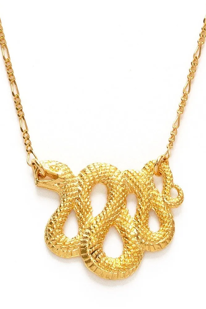 Golden Serpent Necklace