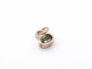 Green Sapphire Roma Charm