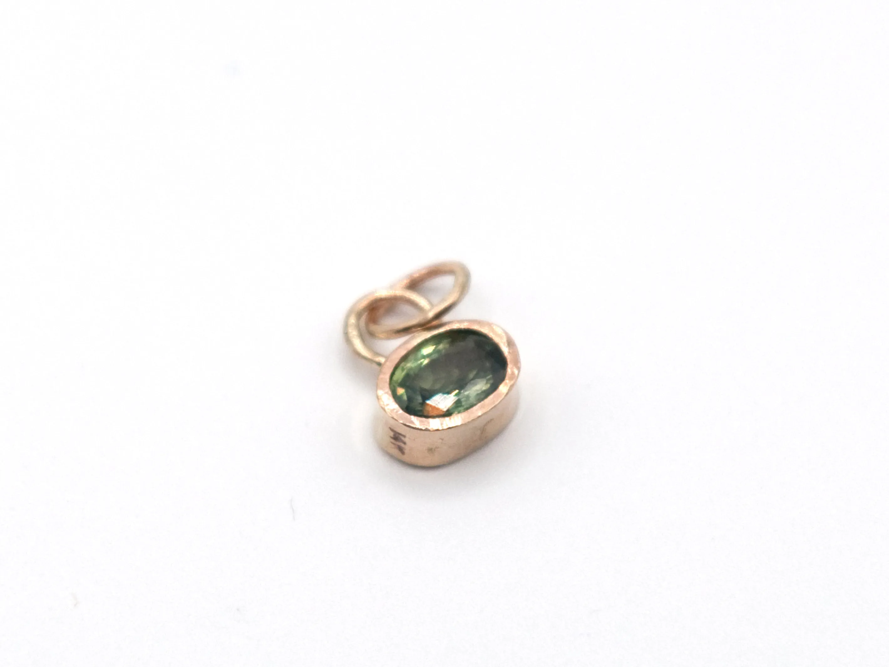 Green Sapphire Roma Charm
