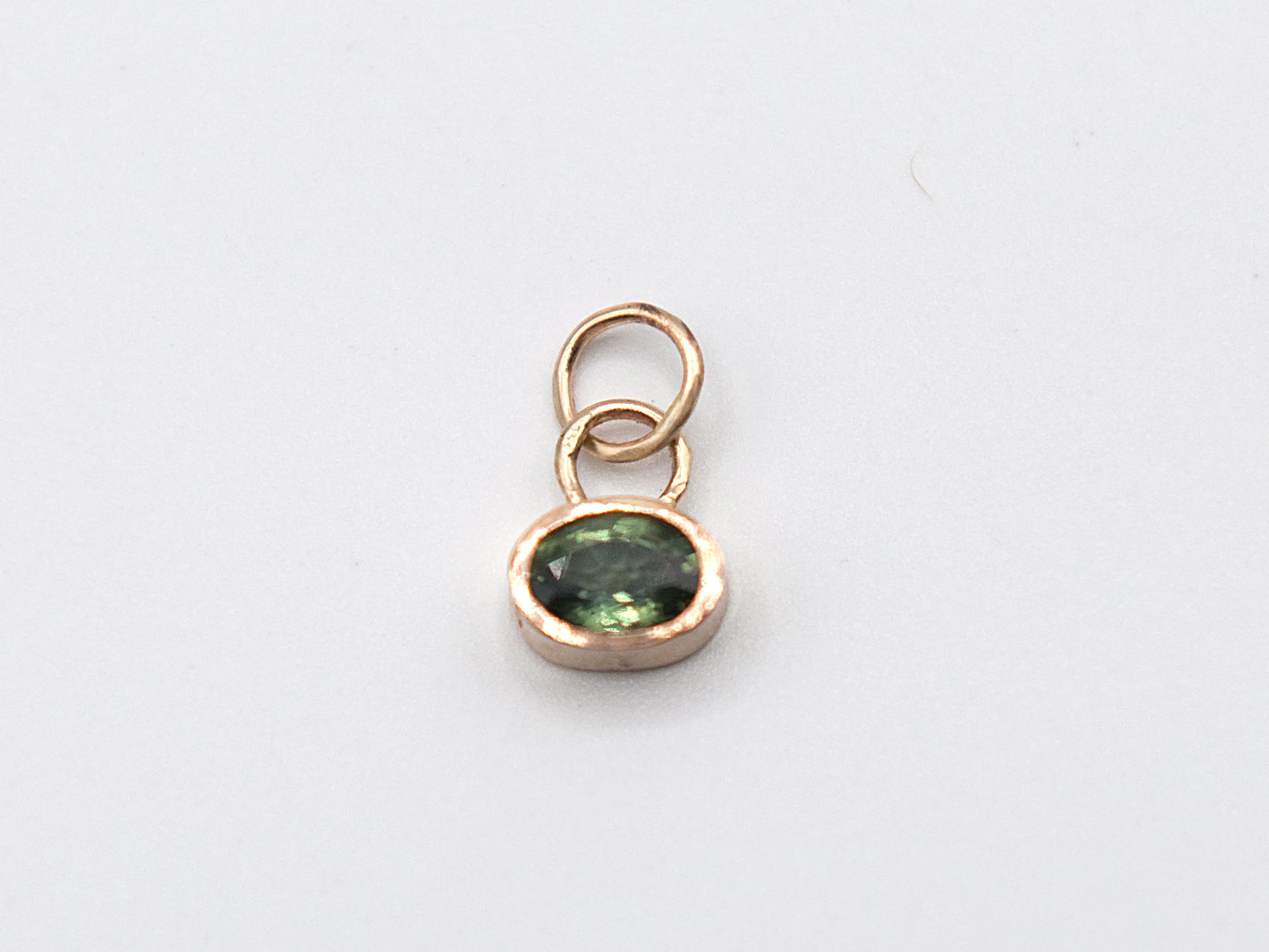 Green Sapphire Roma Charm