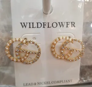 Half and Half Baddie Earrings