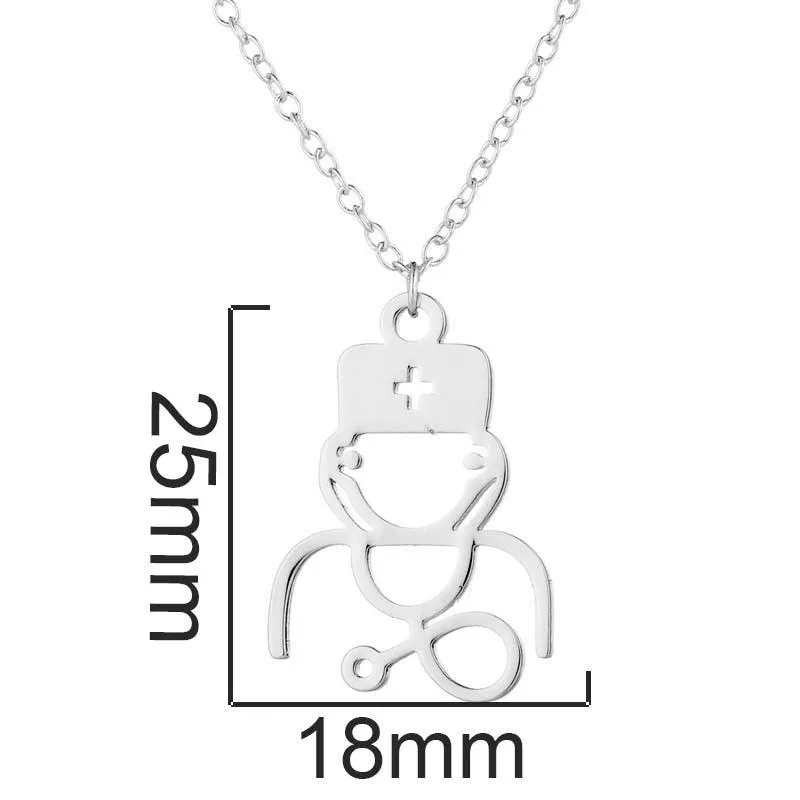 Heartbeat Cardiogram Stethoscope Women Bracelet