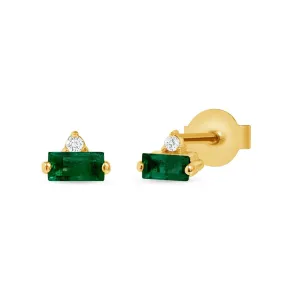 Hebe Emerald Earrings