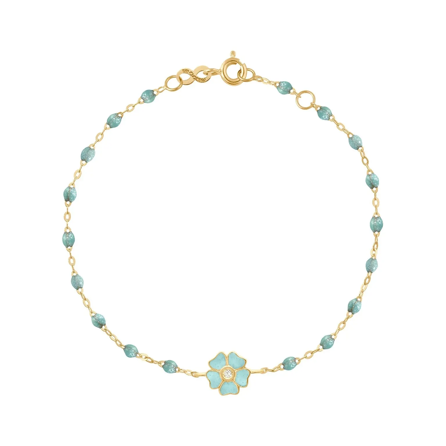 ICEBERG- Classic Gigi flower diamond bracelet-18k Yellow Gold