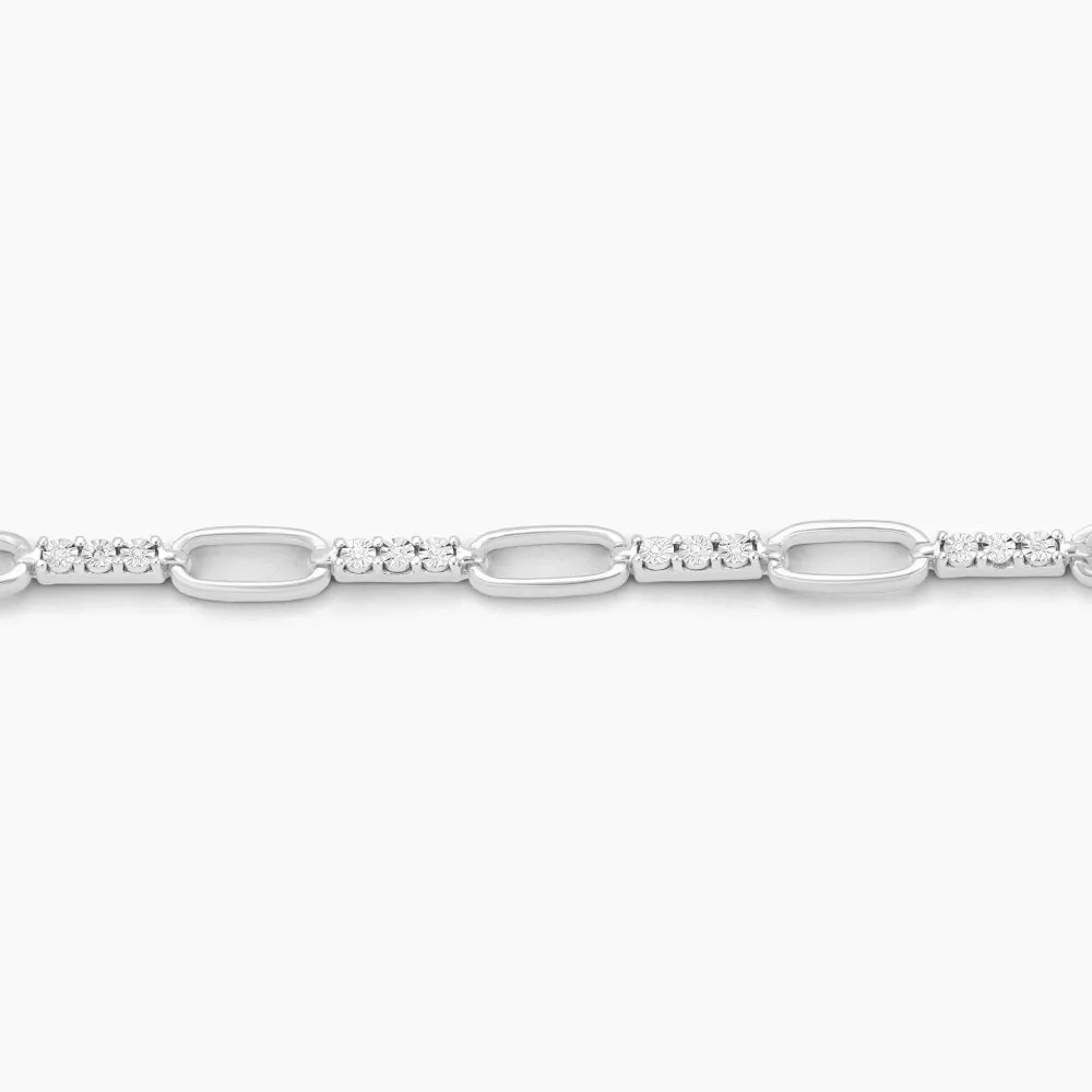 Interlinked Chain Bracelet