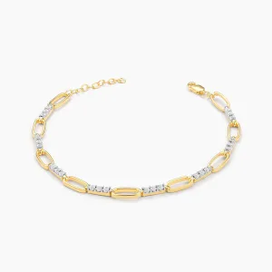 Interlinked Chain Bracelet