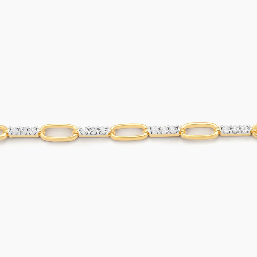 Interlinked Chain Bracelet