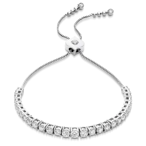 Isadora Eternity Diamond Bolo Bracelet