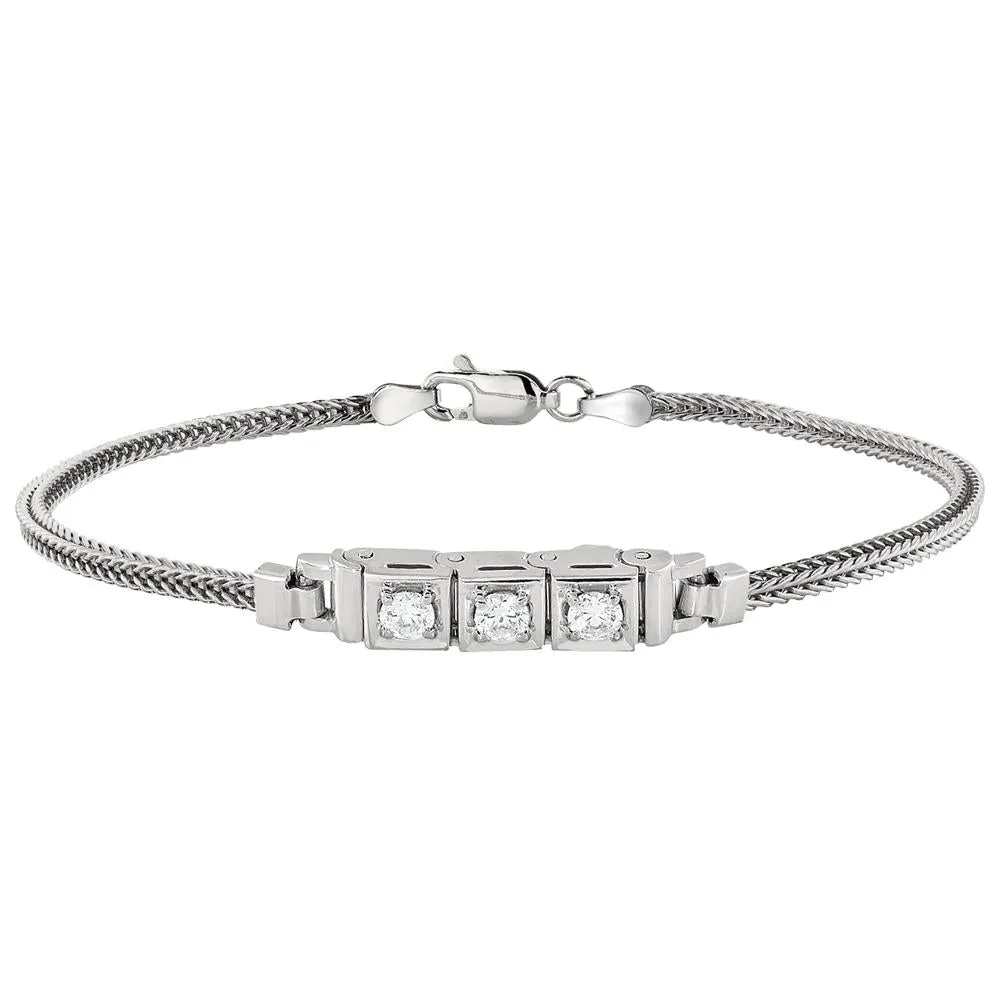 Jabel Diamond Add-A-Section Bracelet