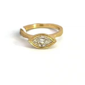 Jennifer Dawes Marquise Diamond Eye Ring