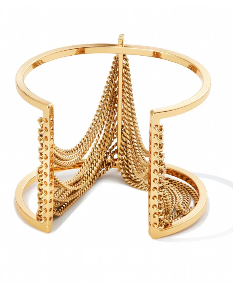 Jenny Bird Fallingwater Cuff in Gold