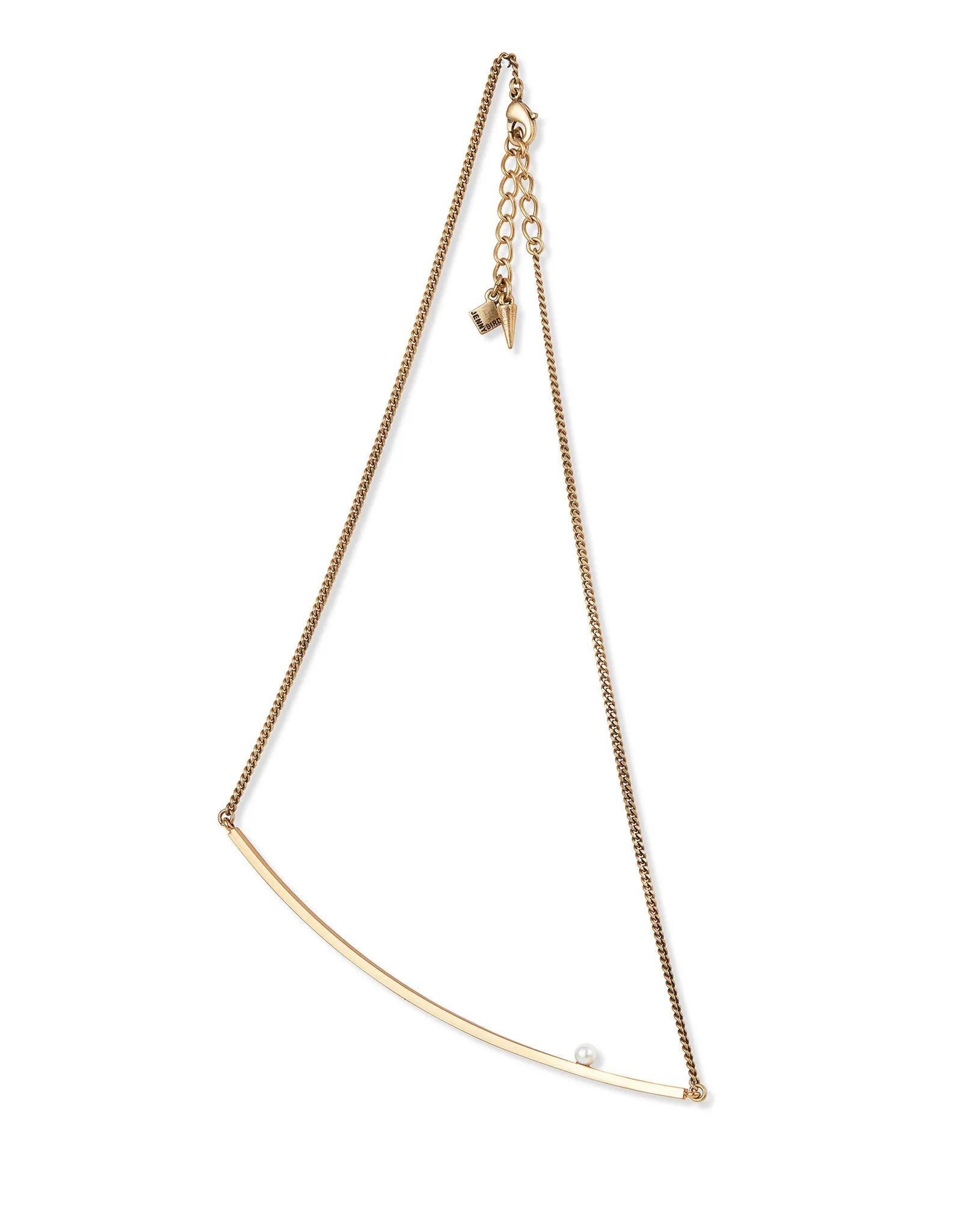 Jenny Bird Maigret Swing Necklace w/Pearl in Gold