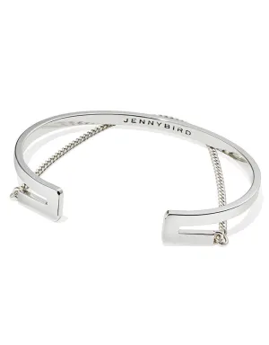 Jenny Bird Mia Cuff in Silver