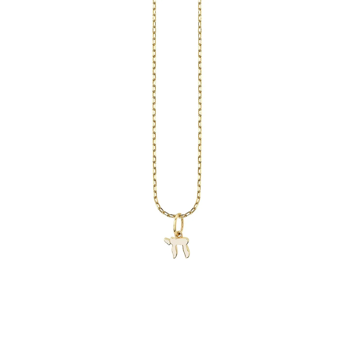 Kids Collection Gold & Enamel Mini Chai Charm Necklace
