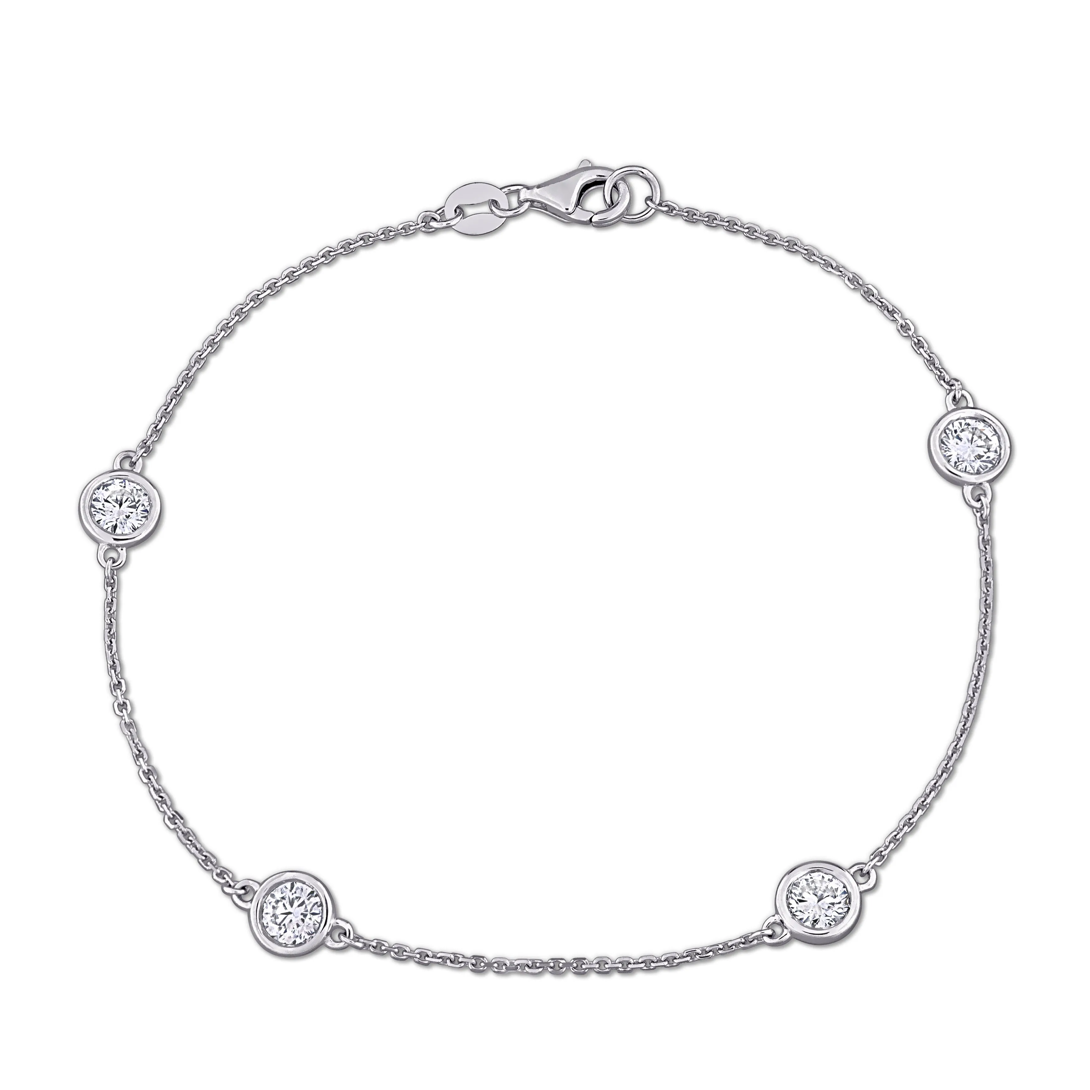 Lab-Grown Diamond By The Yard Bracelet