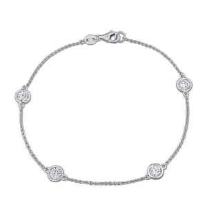 Lab-Grown Diamond By The Yard Bracelet