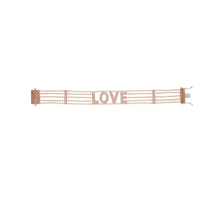 Large Font Mantra Bracelet