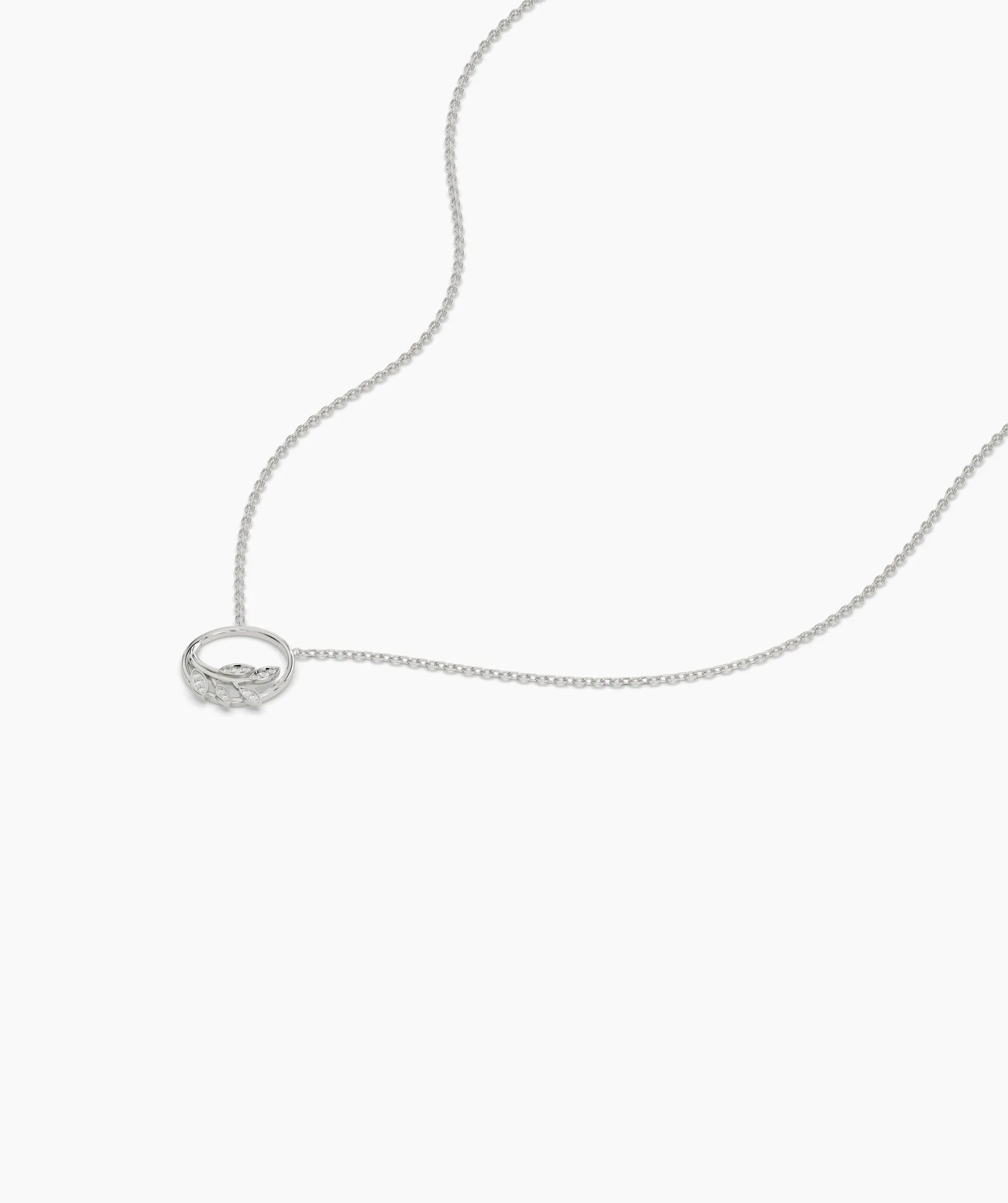 Leaf-Adorned Necklace