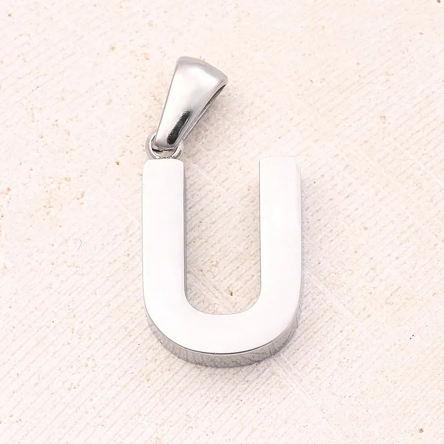 Letter Pendant Necklaces