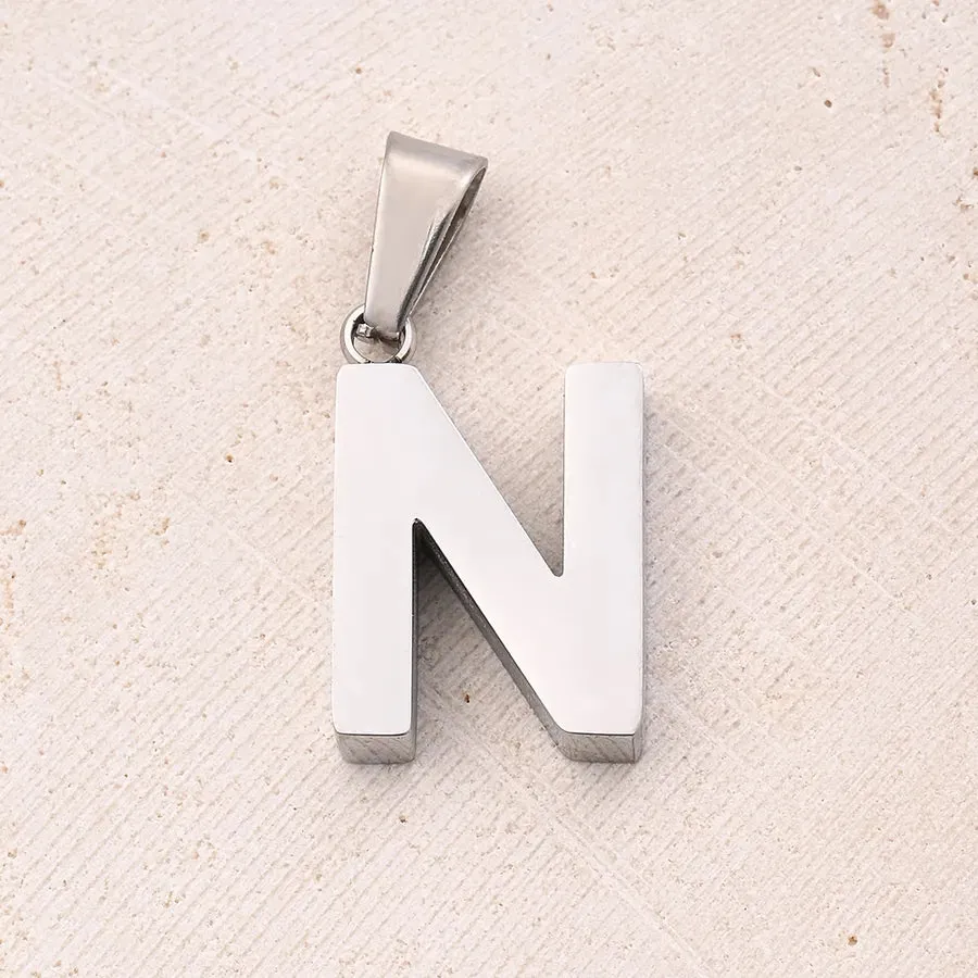 Letter Pendant Necklaces
