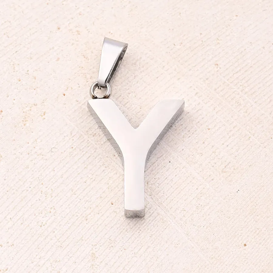 Letter Pendant Necklaces