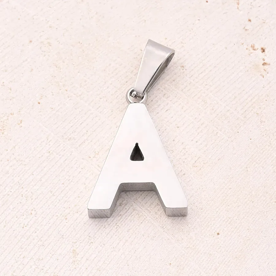Letter Pendant Necklaces