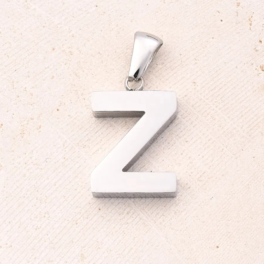 Letter Pendant Necklaces