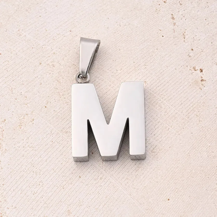 Letter Pendant Necklaces