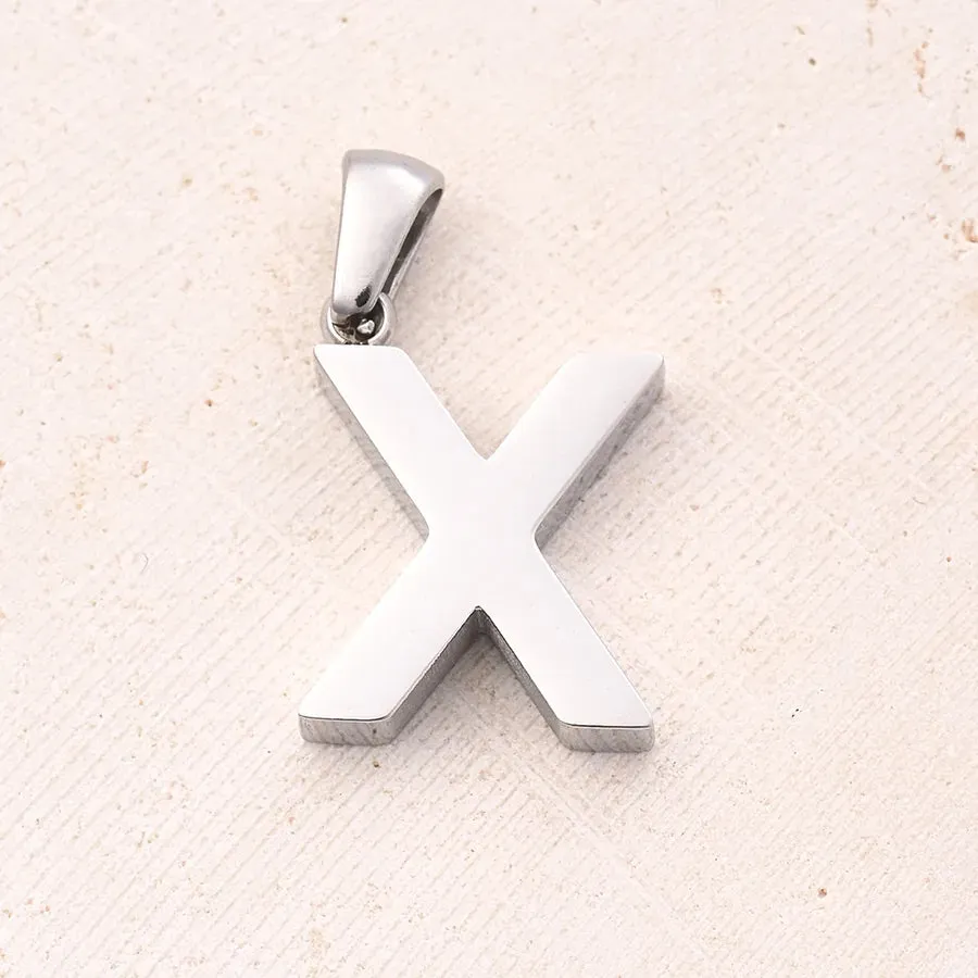 Letter Pendant Necklaces