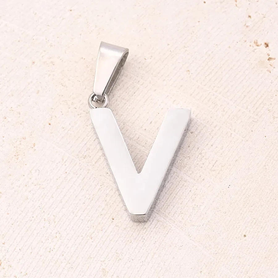 Letter Pendant Necklaces